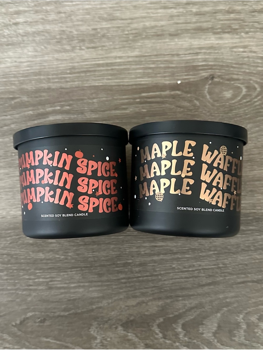 Ulta Beauty Fall Pumpkin Spice & Maple Waffle Scented Candles